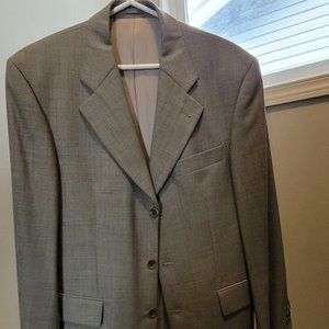 Hugo boss gray 3 button blazer